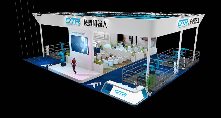 展览设计搭建公司：这是参展机器人展的全套流程，您知道吗？