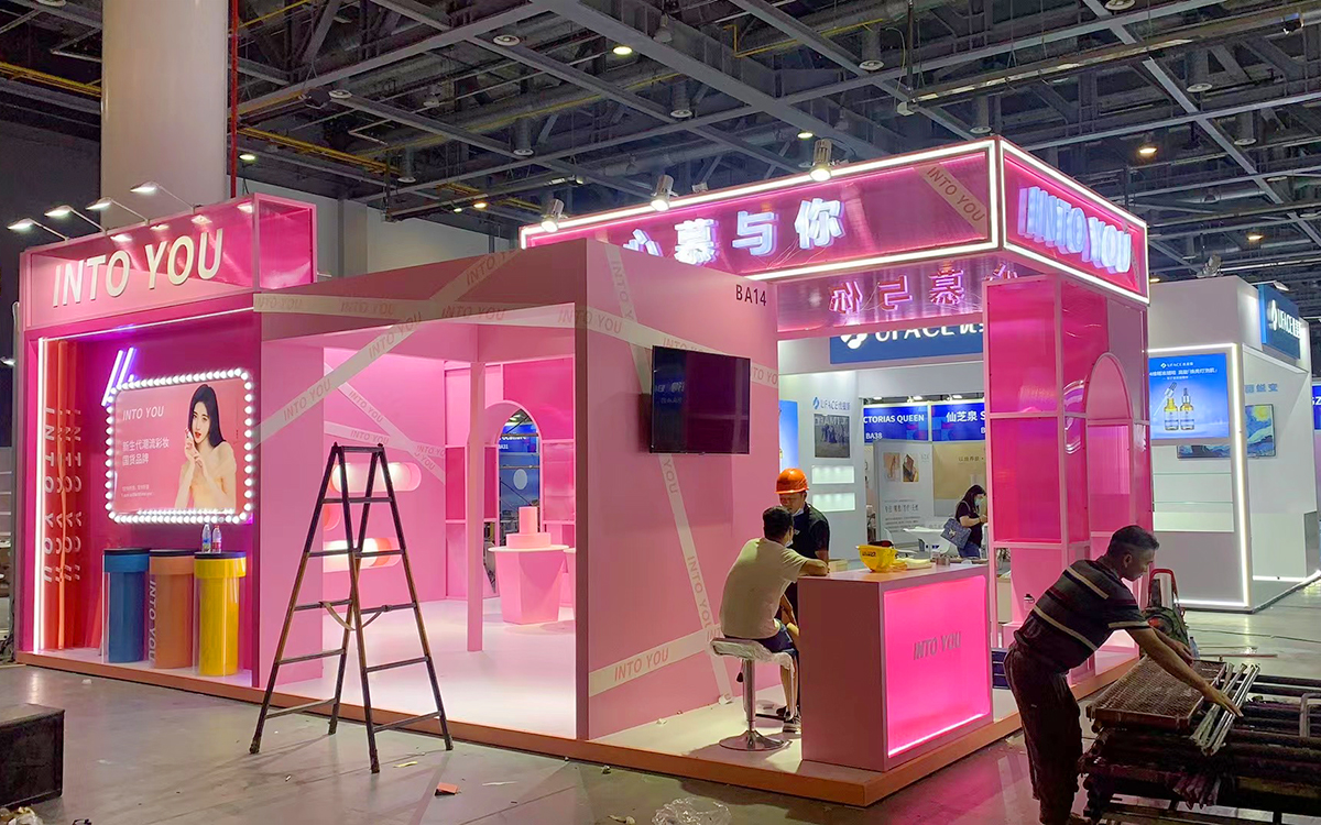 美博会展位搭建全流程解析：展台施工